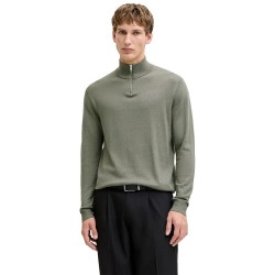 блуза,мъжки,пуловери,jack,&,jones,emil,half,zip,sweater,grey,(vetiver)