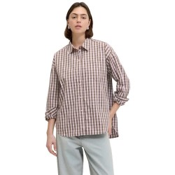 карирана,риза,дамски,ризи,мъжки,ризи,jack,&,jones,jamie,relaxed,poplin,jjxx,long,sleeve,shirt,brown,(pink,lady,checks,brown)