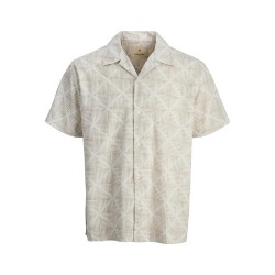 риза,с,къс,ръкав,мъжки,ризи,jack,&,jones,kevin,print,resort,short,sleeve,shirt,cloud,dancer,(beige)