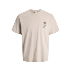 тениска,мъжки,тениски,jack,&,jones,kyle,plus,size,short,sleeve,t,shirt,silver,lining,(beige)