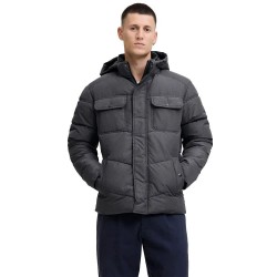Яке Jack & jones Morgan puffer jacket - Grey (Dark Grey Melange) яке,мъжки,якета,jack,&,jones,morgan,puffer,jacket,grey,(dark,grey,melange)