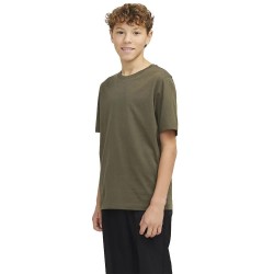 Тениска Jack & jones Organic Basic short sleeve T-shirt - Beige / Brown (Olive Night) тениска,мъжки,тениски,дамски,тениски,jack,&,jones,organic,basic,short,sleeve,t,shirt,beige,brown,(olive,night)