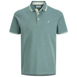 мъжки,блузи,с,яка,jack,&,jones,paulos,short,sleeve,polo,green,(atlantic,deep,detail,play)