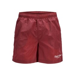 бански,гащета,мъжки,бански,костюми,jack,&,jones,st,maui,crinkle,swimming,shorts,tibetan,red,detail,antique,white,(red)
