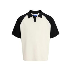 блуза,мъжки,пуловери,jack,&,jones,summer,raglan,short,sleeve,sweater,beige,(sea,salt,detail,black)