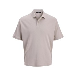 мъжки,блузи,с,яка,jack,&,jones,summer,pattern,polo,ss,ss25,short,sleeve,polo,silver,lining,(beige)