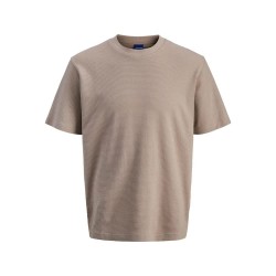 тениска,мъжки,тениски,jack,&,jones,summer,short,sleeve,t,shirt,mocha,meringue,(beige)