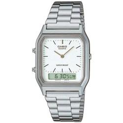 часовник,часовници,casio,aq,230,watch,silver,grey,white,(silver)