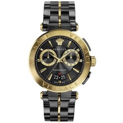 часовник,часовници,versace,ve1d02723,watch,black,yellow,gold,metal,black,yellow,gold,(golden)