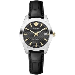 Часовник Versace VESCA0124 woman watch - Silver (Black / Metal Black) часовник,часовници,versace,vesca0124,woman,watch,silver,(black,metal,black)