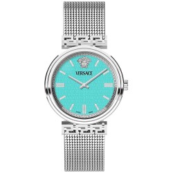 Часовник Versace VETCA0324 woman watch - Silver (Silver Grey / Metal Light Blue) часовник,часовници,versace,vetca0324,woman,watch,silver,(silver,grey,metal,light,blue)