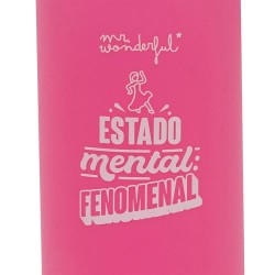 бутилки,за,вода,mr,wonderful,estado,mental:,fenomenal,bottle,pink,(multicolor)