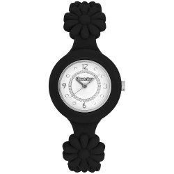 часовник,часовници,rifle,flowerapp,watch,flower,white,black,(silver)