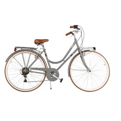 Via veneto Condorino Lady 28´´ TY21 6s bike - Silver (Gallante Grey) пътни,и,градски,велосипеди,via,veneto,condorino,lady,28´´,ty21,6s,bike,silver,(gallante,grey)