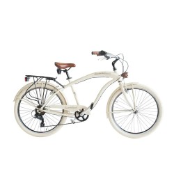 пътни,и,градски,велосипеди,via,veneto,sun,on,the,beach,man,26´´,shimano,tx30,bike,silver,(beige)