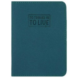 Legami Passport holder - Blue (Petrol Blue) други,аксесоари,legami,passport,holder,blue,(petrol,blue)