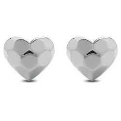 бижутерия,ops,objects,rockmantic,heart,ss,earrings,silver