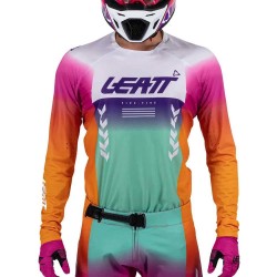 Блуза с дълъг ръкав Leatt 5.5 UltraWeld V26 long sleeve jersey - Multicolor (Pinata Teal) блуза,с,дълъг,ръкав,мъжки,тениски,дамски,тениски,leatt,5.5,ultraweld,v26,long,sleeve,jersey,multicolor,(pinata,teal)