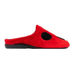 пантофи,мъжки,пантофи,дамски,пантофи,marpen,diseño,de,mariquita,slippers,red,(red,grey)