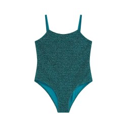 бански,костюм,детски,бански,костюми,sundek,girl´s,one,piece,in,lurex,swimsuit,green,blue,(bilberry)