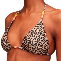 дамски,бански,костюми,sundek,jennifer,triangle,with,sweet,leopard,print,bikini,top,brown,(durian)
