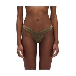 дамски,бански,костюми,sundek,loren,lurex,high,leg,briefs,bikini,bottom,golden,(bronze)