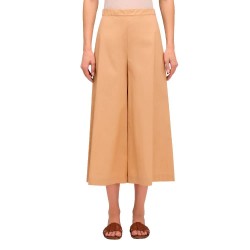 панталони,дамски,панталони,sundek,poplin,palazzo,pants,durian,(beige)