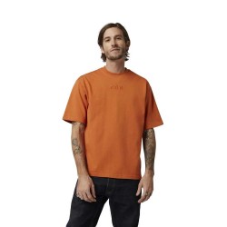 тениска,мъжки,тениски,fox,racing,wordmark,oversized,short,sleeve,t,shirt,chocolate,(orange)