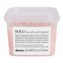 хигиена,коса,davines,solu,sea,salt,250ml,scrub,cleanser,clear