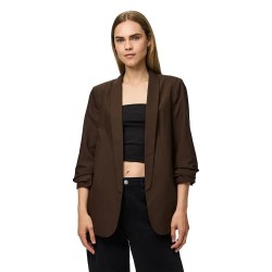 сако,дамски,сака,pieces,boss,3,4,blazer,brown,(hot,fudge)