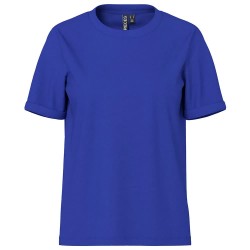 тениска,дамски,тениски,pieces,ria,fold,up,solid,short,sleeve,t,shirt,bluing,(blue)