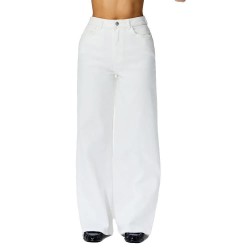 дънки,мъжки,панталони,дамски,панталони,pieces,selma,od,wide,leg,high,waist,jeans,white,(bright,white)