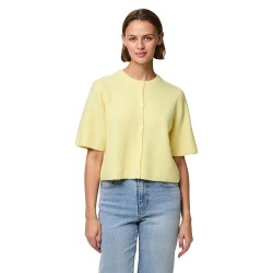 жилетка,дамски,пуловери,дамски,плетени,дрехи,pieces,silly,cardigan,pale,banana,(yellow)