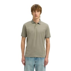 мъжки,блузи,с,яка,selected,fave,button,short,sleeve,polo,vetiver,(green)