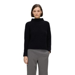 блуза,дамски,пуловери,дамски,плетени,дрехи,selected,selma,sus,high,neck,sweater,black