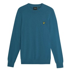блуза,мъжки,пуловери,lyle,&,scott,kn2110vc,sweater,deep,water