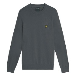 Блуза Lyle & scott KN2110VC sweater - Grey (Shadow) блуза,мъжки,пуловери,lyle,&,scott,kn2110vc,sweater,grey,(shadow)