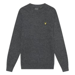 блуза,мъжки,пуловери,lyle,&,scott,kn2114vc,sweater,charcoal,marl