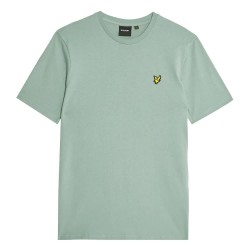 тениска,мъжки,тениски,lyle,&,scott,plain,short,sleeve,t,shirt,green,(cold,mint)