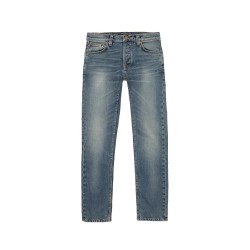 дънки,мъжки,панталони,nudie,jeans,solid,ollie,jeans,denim,blue,clay