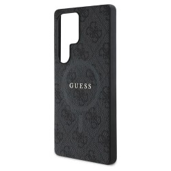 други,аксесоари,guess,classic,logo,magsafe,samsung,galaxy,s25,ultra,phone,case,black,(black)