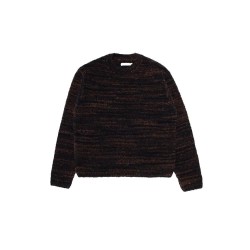 блуза,мъжки,пуловери,nudie,jeans,gurra,boucle,sweater,black,(black,brown)
