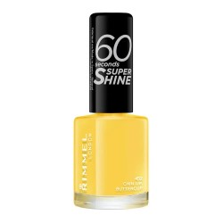 Rimmel london 60 Seconds Super Shine 452 Chin Up Buttercup 8ml nail polish специфични,козметични,продукти,rimmel,london,60,seconds,super,shine,452,chin,up,buttercup,8ml,nail,polish