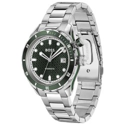 часовник,часовници,boss,bossmatic,42,mm,watch,silver,(silver,dark,green,mineral)