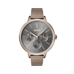 часовник,часовници,boss,symphony,38,mm,woman,watch,rose,gold,grey,mineral