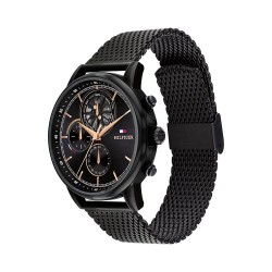 часовник,часовници,tommy,hilfiger,stewa,44,mm,watch,black,black,mineral