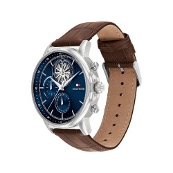 часовник,часовници,tommy,hilfiger,stewa,44,mm,watch,brown,navy,mineral
