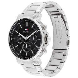 часовник,часовници,tommy,hilfiger,tyson,44,mm,watch,silver,(silver,black,mineral)