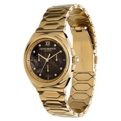 Часовник Olivia burton Lustre Mother 36 mm woman watch - Golden (Gold / Black / Mineral) часовник,часовници,olivia,burton,lustre,mother,36,mm,woman,watch,golden,(gold,black,mineral)