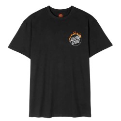 Тениска Santa cruz Burnt opus ovrszd short sleeve T-shirt - Black (Black) тениска,мъжки,тениски,santa,cruz,burnt,opus,ovrszd,short,sleeve,t,shirt,black,(black)
